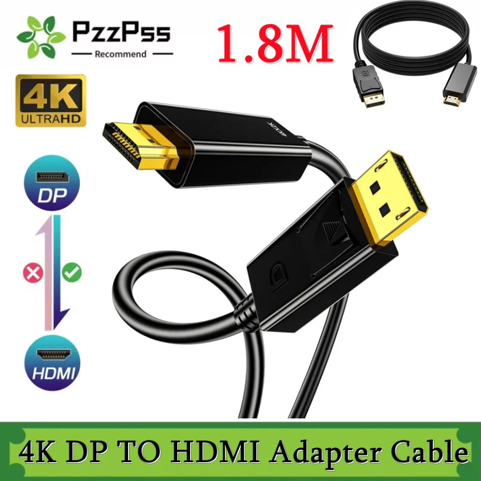 Tablet Lap Desk - 4K*2K DisplayPort To HDMI-Compatible Adapter DP