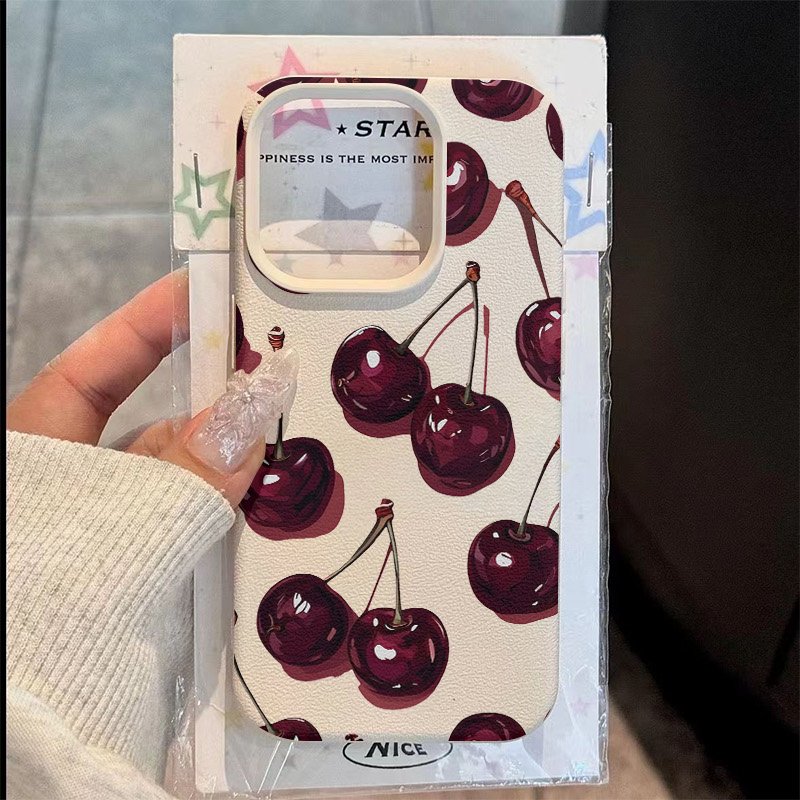 Red Cherry Printed Pattern Pho - Samsung Galaxy A55 ulasan dan harga