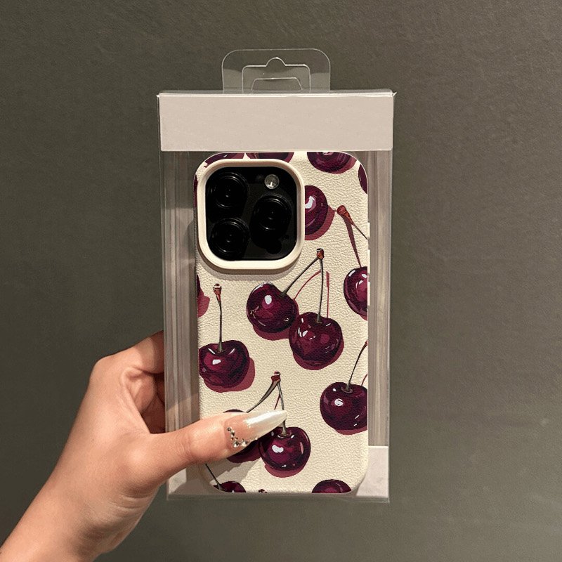 Red Cherry Printed Pattern Pho - Samsung Galaxy A55 ulasan dan harga