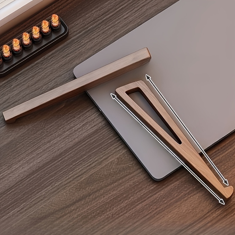 Portable Foldable Wooden Lapto - Cooling Stand Tablet ulasan dan harga