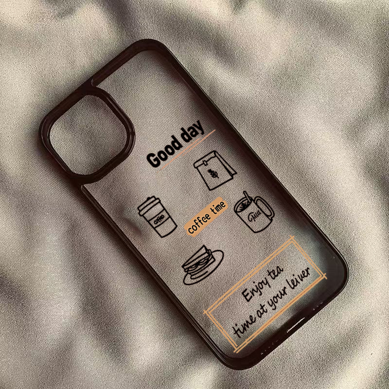 Warm Coffee Pattern Phone Case - Samsung Galaxy A55 ulasan dan harga